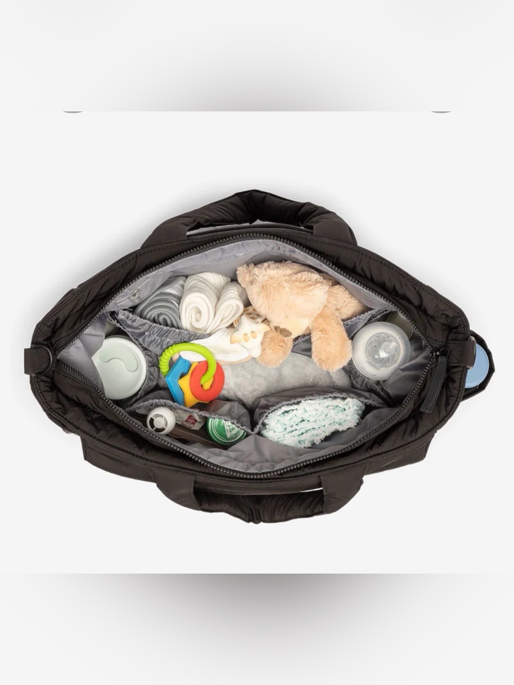 Calpak travel baby diaper Tote bag w/Laptop & luggage sleeve MSRP $200 - Picture 4 of 7